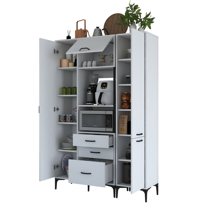 Hanah Home Armario multiusos JE118 - 2964 Blanco Hanah Home Armario multiusos JE118 - 2964 Blanco